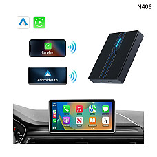 AI мултимедиен адаптер с Android 13 (4GB+64GB), CarPlay, Android Auto и SIM – N406  - Sellzone.bg AI мултимедиен адаптер с Android 13 (4GB+64GB), CarPlay, Android Auto и SIM – N406